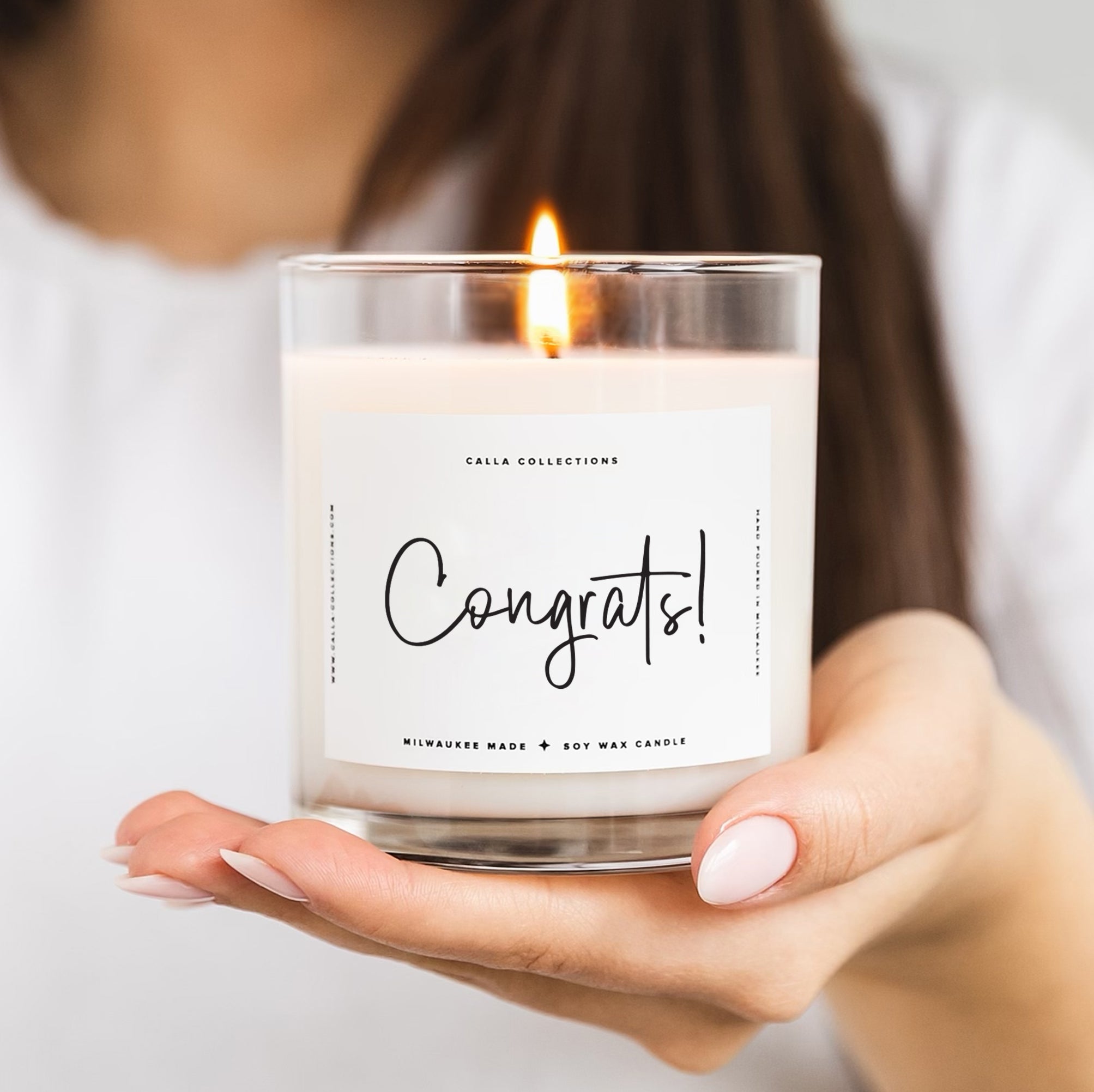 Congrats Candle