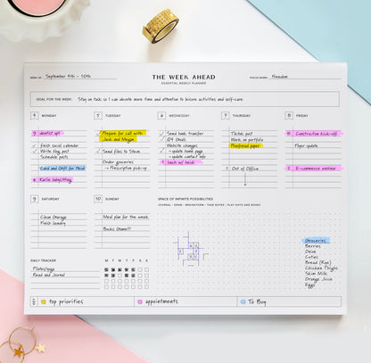 Essential Weekly Planner
